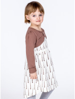 Dívčí šaty TY SK 9412 .43 ecru - FPrice