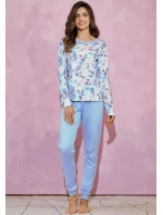 Taro Ginny 3237 Interlock long/r S-XL Z24/25 dámské pyžamo