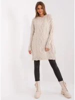 Šaty LC SK 8012 2.25P světle béžová Šaty LC SK 8012 2.25P světle béžová