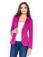 Dámské sako M085 fuchsia - Figl Dámské sako M085 fuchsia - Figl