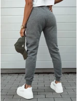 Dámské tepláky FITS tmavě šedé UY2185