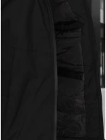 Pánská zimní bunda s kapucí černá FashionStreet TX5123