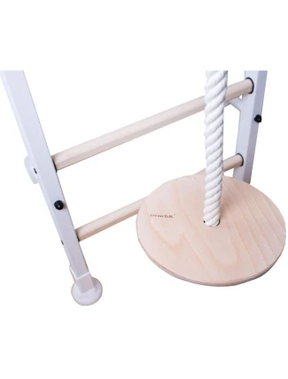 GYMNASTICKÝ BAR GYNASTICKÉ RUCE DĚTSKÉ PŘÍSLUŠENSTVÍ MATERIÁL BÍLÁ LAVY 413 dětské