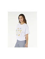 Dámské tričko RIP CURL Poolside Heritage Tee, bílé