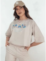 MILEKAN béžový dámský set FashionStreet AY1051