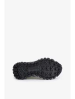 Kožené Dámské Tenisky Na Platformě Big Star HI-POLY SYSTEM Bílo-Černé