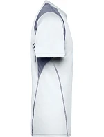 Daiber JN 397 Pánské běžecké tričko 02.0397 white/silver Daiber JN 397 Pánské běžecké tričko 02.0397 white/silver