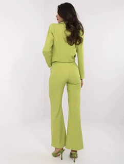 Kalhoty DHJ SP 18737.08 limetkově zelené