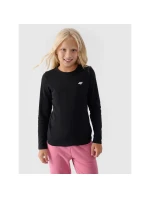 Dívčí regular fit s dlouhým rukávem 4F Junior 4FJWMM00TLONF318-20S