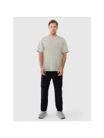 Pánské hladké tričko oversize 4F 4FWSS25TTSHM1961-44S Pánské hladké tričko oversize 4F 4FWSS25TTSHM1961-44S