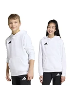 Dětská mikina adidas Entrada 26 Hoody bílá JZ6561