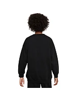 Nike Sportswear Club Fleece Black FD2923 010 Dětská mikina