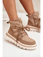 Dámské Botky Trapery Na Platformě Camel Liorae