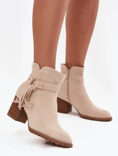 Boty na podpatku model 219572 Step in style