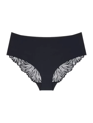 Dámské kalhotky Pretty Micro Maxi - BLACK - černé 0004 - TRIUMPH Dámské kalhotky Pretty Micro Maxi - BLACK - černé 0004 - TRIUMPH