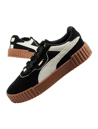 Dámské sportovní boty Puma Carina 3.0 leather black fashionable dámské