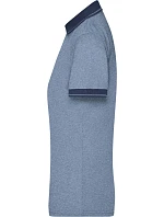 Daiber JN 705 Dámské žerzejové melírované polo 02.0705 blue melange/navy