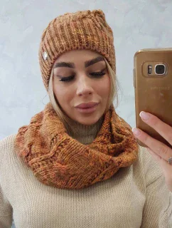 Dámská souprava s fleecem Tessa K315 light khaki+mustard