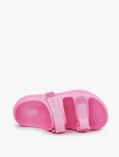 Dámské pěnové pantofle s pásky Big Star  – růžové