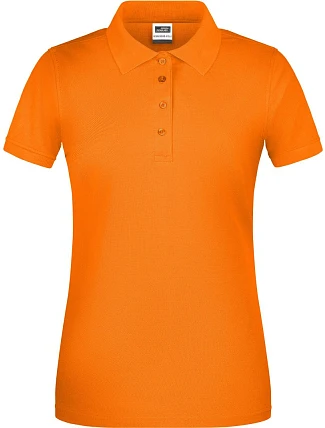 Daiber JN 873 Dámské pracovní bio piqué polo 02.0873 orange