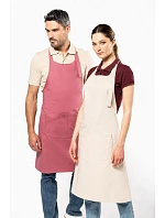 Kariban K 885 Zástěra s laclem 20.K885 angora Kariban K 885 Zástěra s laclem 20.K885 angora