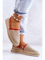 Nazouvací espadrilky Big Star JJ274879 Béžová Nazouvací espadrilky Big Star JJ274879 Béžová