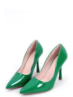 Dámské lodičky na jehlovém podpatku NF-79P Tmavě zelená - Seastar