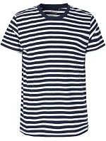 Neutral O 61001 Pánské tričko z bio bavlny 77.6101 white/navy stripe Neutral O 61001 Pánské tričko z bio bavlny 77.6101 white/navy stripe