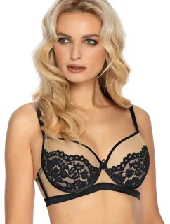 Dámská podprsenka Torfi push up black - ROZA
