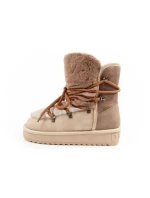 D.Franklin sněhule dámské zimní módní kožešinové zateplené hnědé béžové vysoké dámské D.Franklin sněhule dámské zimní módní kožešinové zateplené hnědé béžové vysoké dámské