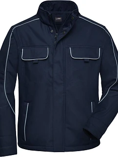 Daiber JN 884 Pracovní softshellová bunda - Solid 02.0884 navy
