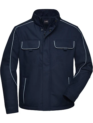 Daiber JN 884 Pracovní softshellová bunda - Solid 02.0884 navy Daiber JN 884 Pracovní softshellová bunda - Solid 02.0884 navy