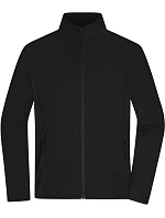 Daiber JN 1860 Pánská strečová fleecová bunda 02.1860 black/black