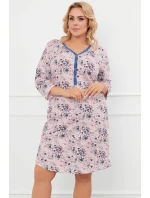 Italian Fashion Lacenta r.3/4 barva:print/pink