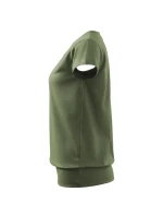 City tričko dámské khaki City tričko dámské khaki