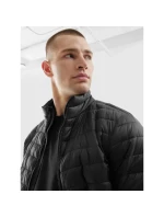 Pánská péřová bunda 4FAW23TDJAM239 20S Černá - 4F