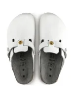 Birkenstock dámské žabky Boston ESD white natural leather medical narrow (0061378) dámské Birkenstock dámské žabky Boston ESD white natural leather medical narrow (0061378) dámské