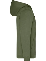 Daiber JN 756 Pánská mikina s kapucí 02.0756 olive