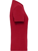Daiber JN 1801 Dámské pracovní tričko z bio bavlny - Solid 02.1801 red