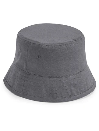 Beechfield B 90N Klobouk "Organic Cotton Bucket Hat" 53.090N graphite grey