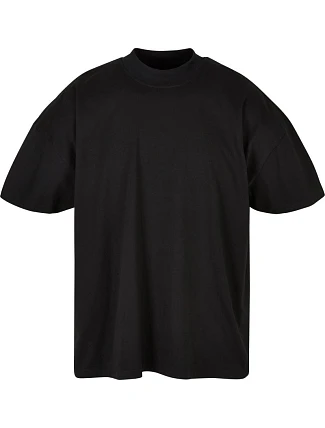 Build your Brand BY 230 Pánské tričko "Mock Neck" 56.0230 black Build your Brand BY 230 Pánské tričko "Mock Neck" 56.0230 black