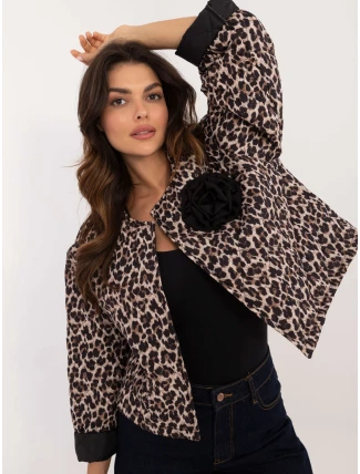 DHJ KR bunda A8357 2.87 černá a béžová DHJ KR bunda A8357 2.87 černá a béžová