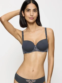 Dámská podprsenka Wild Iris Florale WHP - tmavě šedá 3286 - TRIUMPH