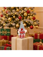 DEKORATIVNÍ TRPASLÍK 15CM ŠEDÁ DÍVKA