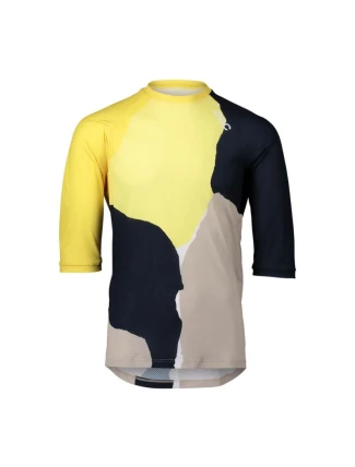 POC 52833-8383 MTB PURE 3/4 JERSEY SPLASHES MULTI SULFUR YELLOW POC 52833-8383 MTB PURE 3/4 JERSEY SPLASHES MULTI SULFUR YELLOW