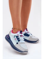 Dámské Sportovní Boty Na Platformě Big Star RR274A225 HI-POLY SYSTEM Modré