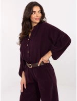 IT KS košile 233607.63 tmavě fialová IT KS košile 233607.63 tmavě fialová