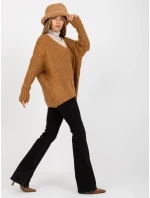 Dámský svetr TW SW BI M903 velbloudí Dámský svetr TW SW BI M903 velbloudí