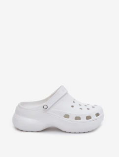 Dámské pěnové pantofle Big Star – bílé