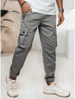 FashionStreet šedé pánské kalhoty UX4463 FashionStreet šedé pánské kalhoty UX4463